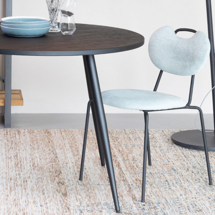 Puur - Askim eetkamerstoel stof groen