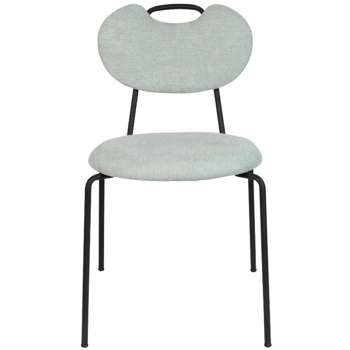 Puur - Askim eetkamerstoel stof groen