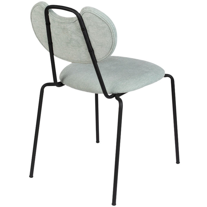 Puur - Askim eetkamerstoel stof groen