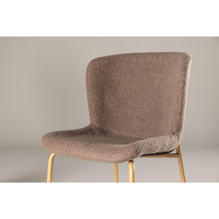 Svea - Miko eetkamerstoel - teddy - bruin