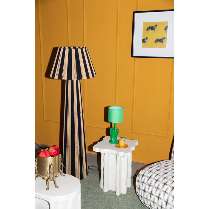 Bold Monkey Stripe it up Vloerlamp - Zwart