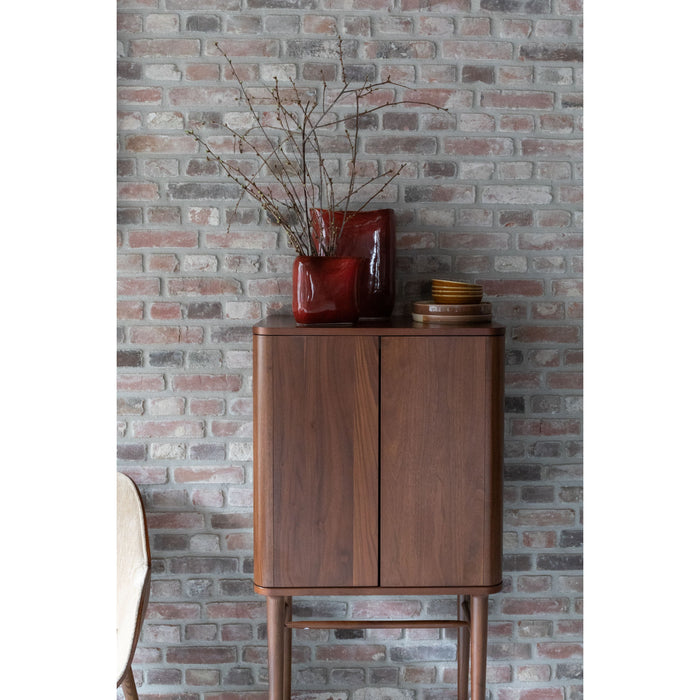 Dutchbone Edna Vaas 24 cm Rood