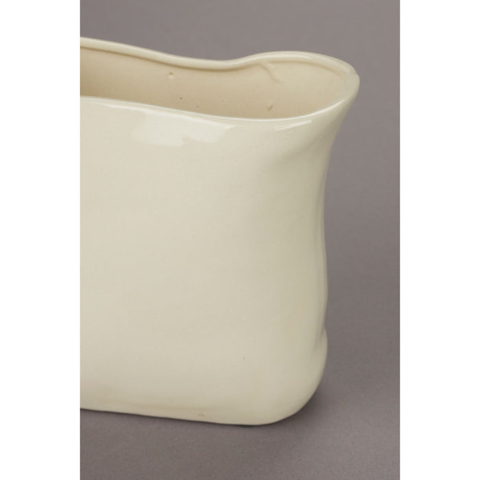 Dutchbone Edna Vaas 18 cm Beige