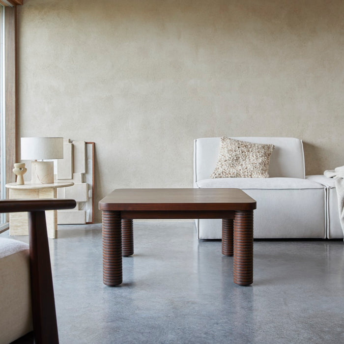 Tikamoon - Mindihouten salontafel 80 x80 Leandro