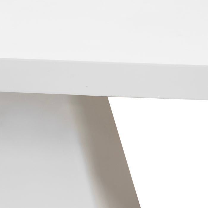 Giga Meubel - Tuintafel Rechthoek 200cm - Wit Eco Composiet - Avia