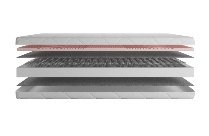 Meubella - Matras Antony - Bonellvering met massageschuim - 140x200 cm