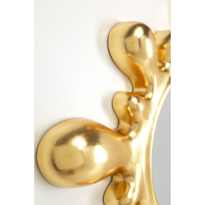 Kare Design Giant Drop spiegel - goud - 122x111cm