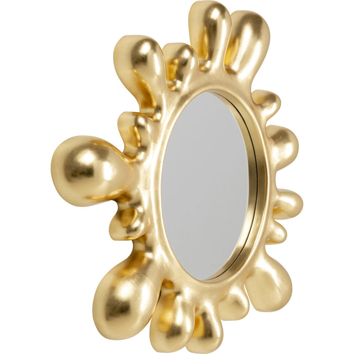 Kare Design Giant Drop spiegel - goud - 122x111cm