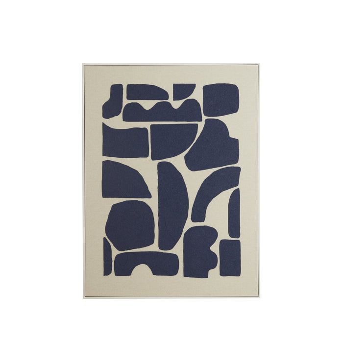 Light & Living - Ornament CALDERA - 90x3.5x120cm - Blauw