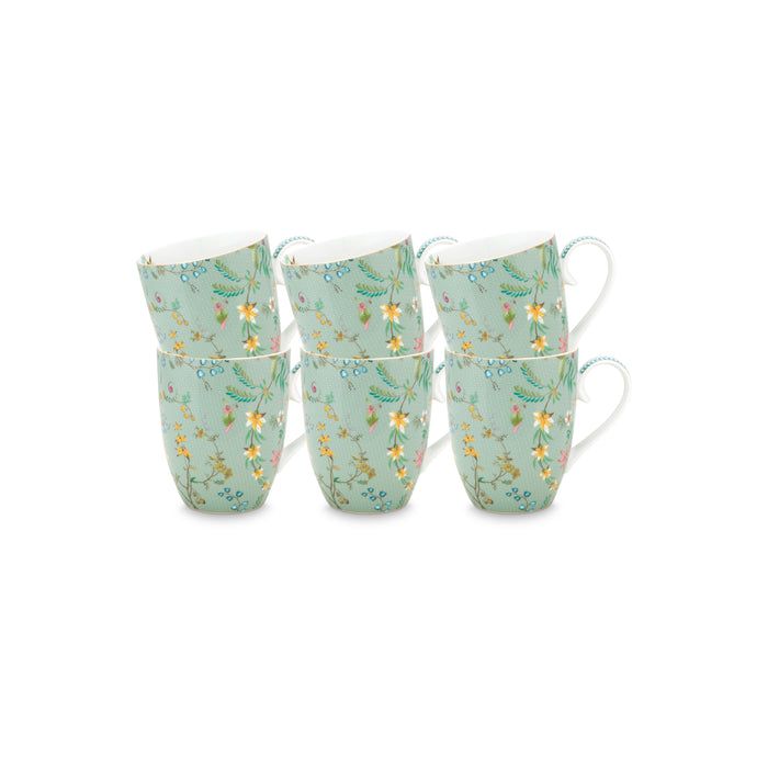 Pip Studio Jolie Mokken - Servies set van 6 - 365ml