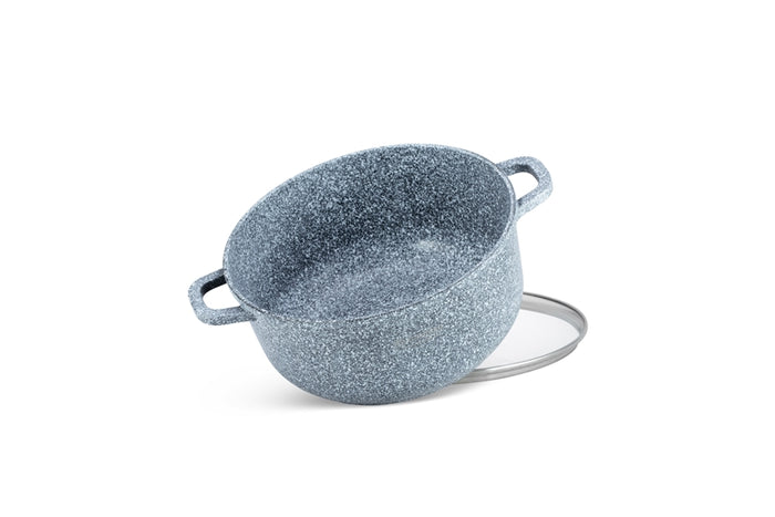 Edenberg Stonetec Line - Luxe Pannenset van Gesmeed Aluminium - 16