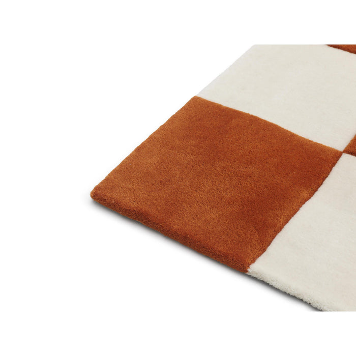 Checks vloerkleed 161x253 Burgundy| Blush