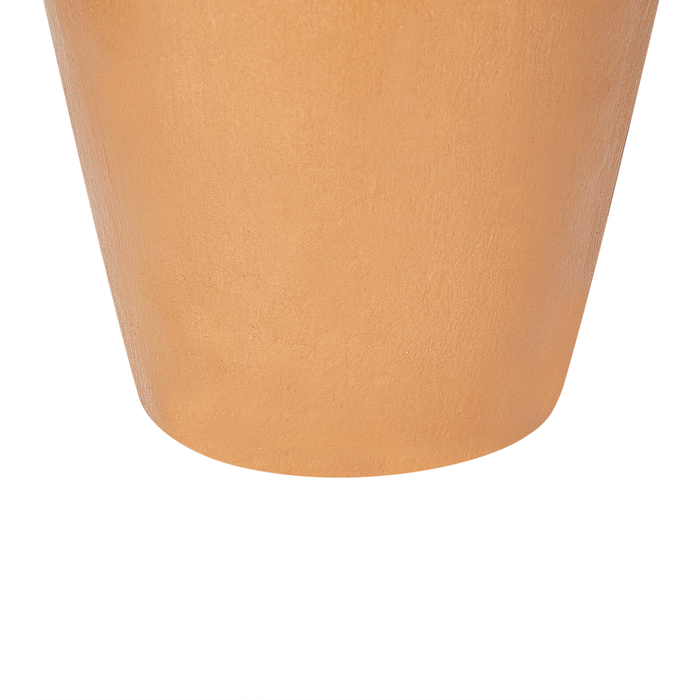 Beliani - DABONG - Decoratieve vaas - Oranje - Terracotta