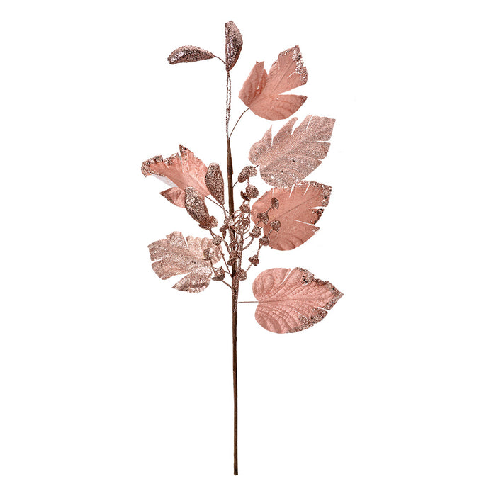 Clayre & Eef Decoratie Tak 64 cm Roze Kunststof