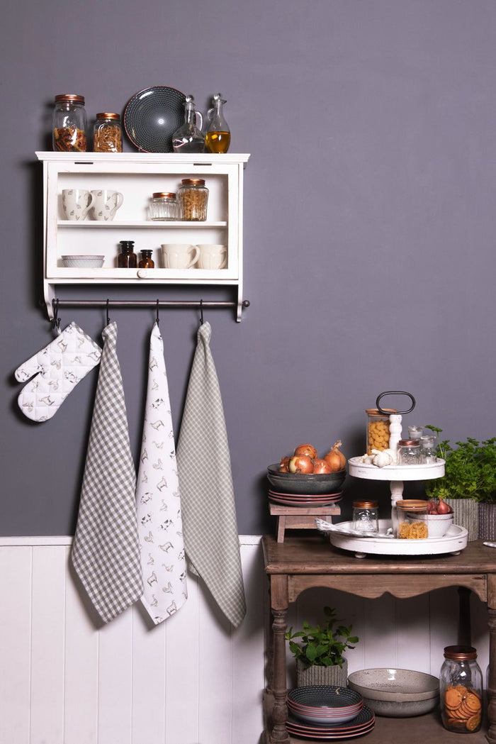 Clayre & Eef Voorraadpot Ø 8x10 cm Glas