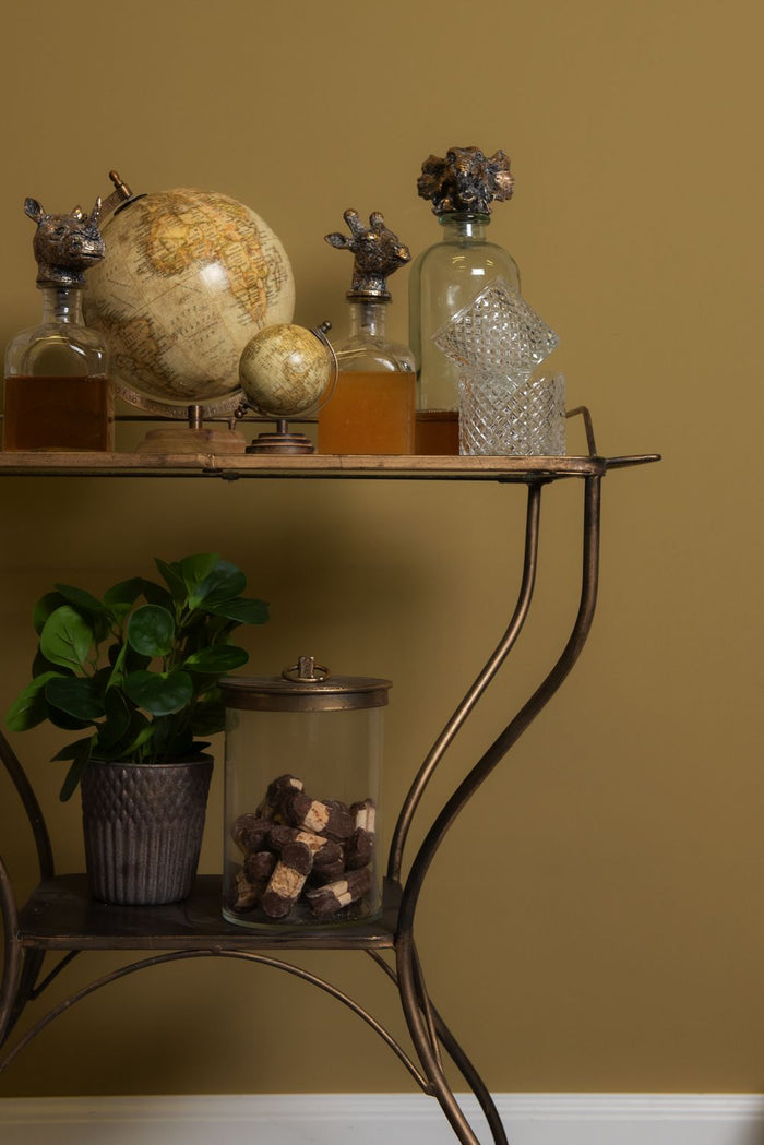 Clayre & Eef Voorraadpot Ø 15x25 cm Glas