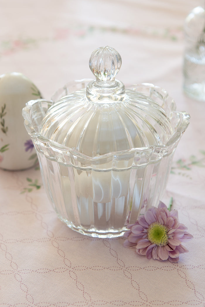 Clayre & Eef Glazen potje Ø 15x18 cm Glas