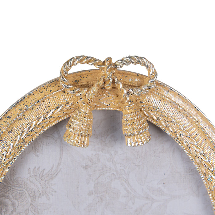 Clayre & Eef Fotolijst 13x18 cm Goudkleurig Polyresin