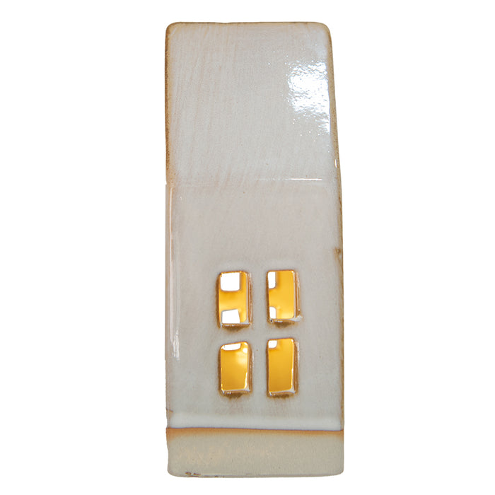 Clayre & Eef Decoratie Huis 15 cm Beige Porselein