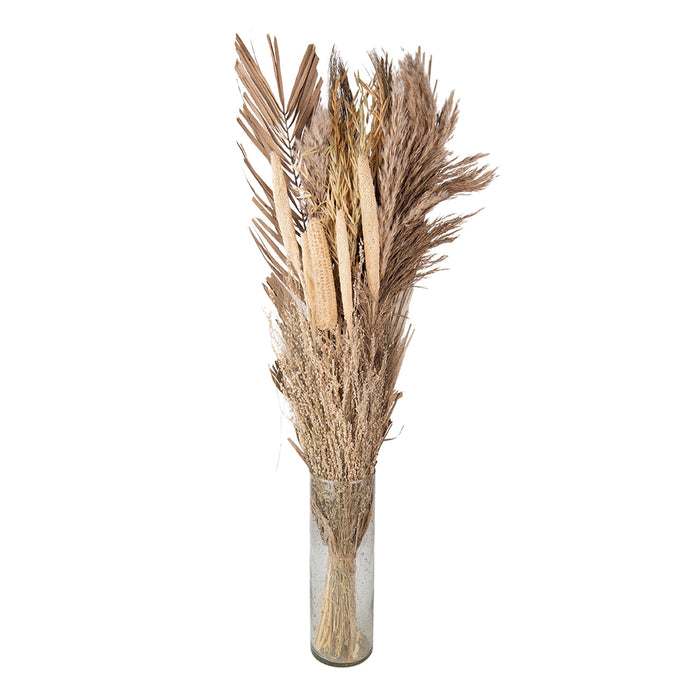 Clayre & Eef Droogbloemen 100 cm Beige Droogbloemen