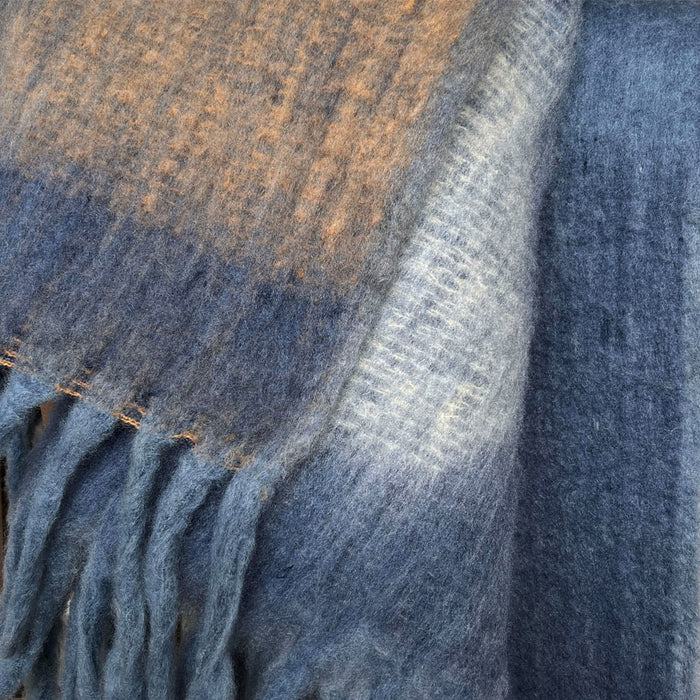 Malagoon Zapotec Plaid - Soft Blue