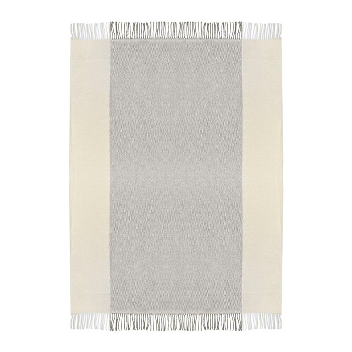 Malagoon Easy Nature Wool Plaid - Grijs