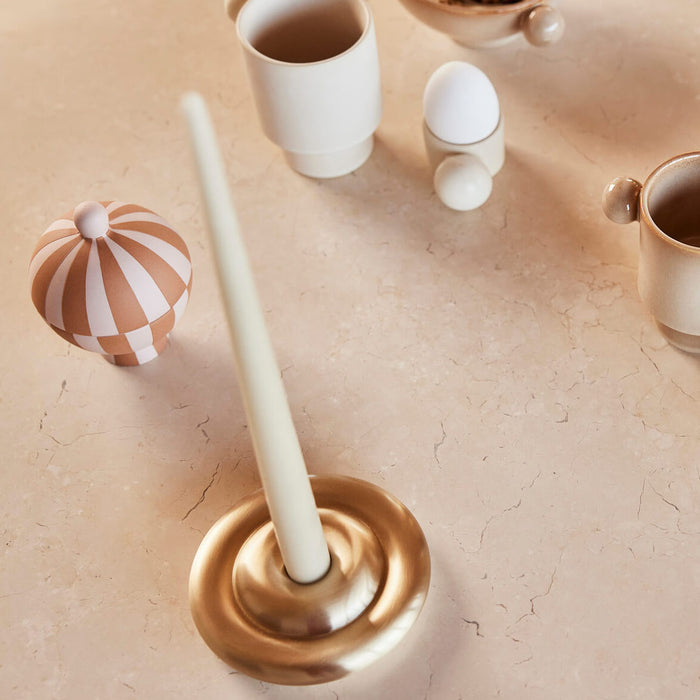 OYOY Living Toppu Voorraadpotje - Karamel / Roze