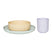 OYOY MINI Pullo Serviesset 3-delig - Mint / Vanille / Lavendel