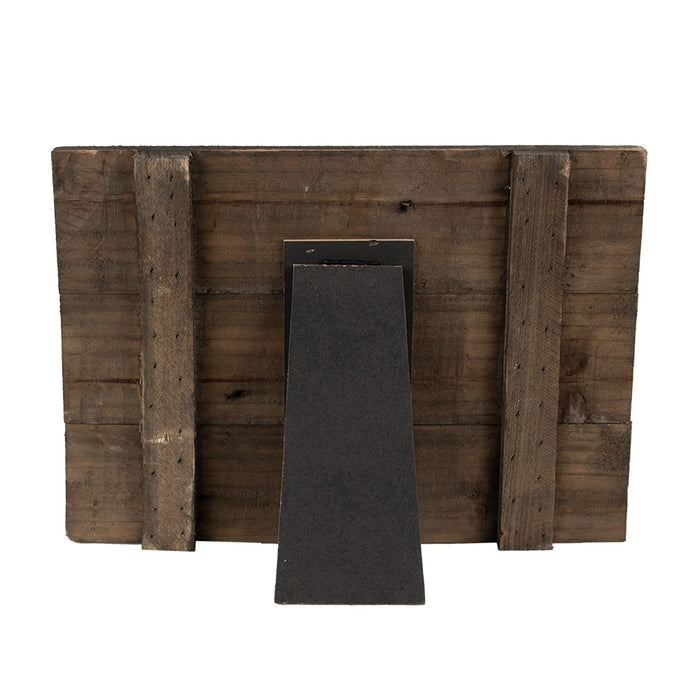 Clayre & Eef Fotolijst 32x3x25 cm Bruin Hout Rechthoek Fotohouder