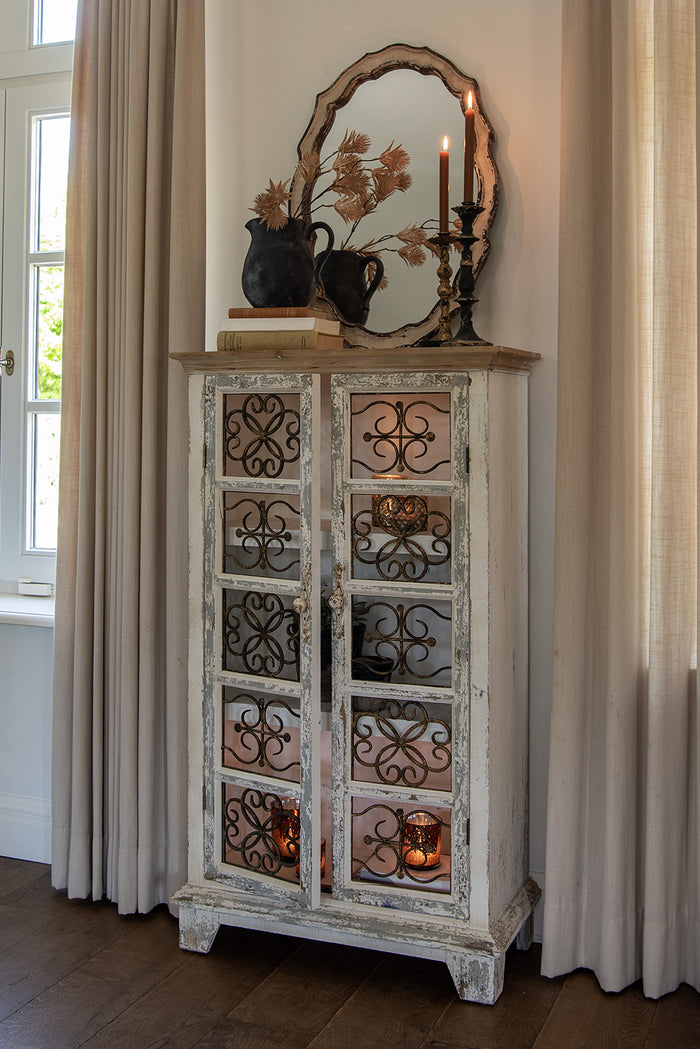 Clayre & Eef Kandelaar 30 cm Zwart Goudkleurig IJzer