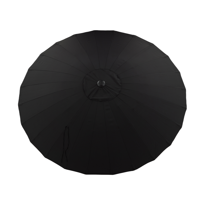 Nest outdoor Einar Parasol Ø 270 cm - Zwart