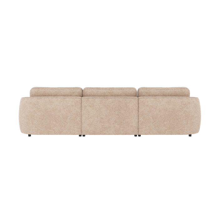 Rowico Home Norris Gestoffeerde 4 Zitsbank Beige - 319 cm