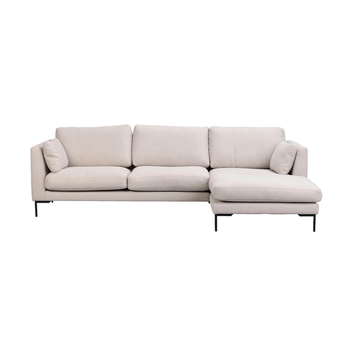 Rowico Home Corwin Hoekbank Beige - Rechts - 270 cm