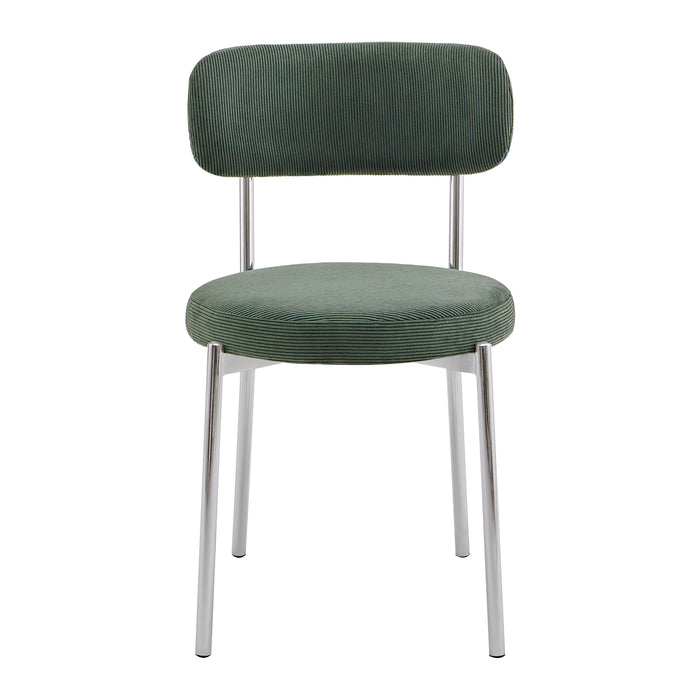 by fonQ Bent Eetkamerstoel - Groen