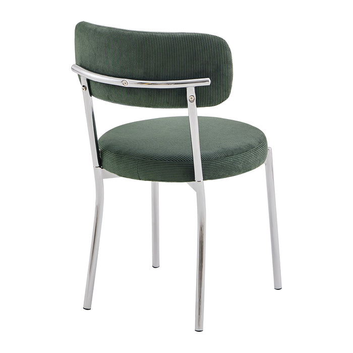 by fonQ Bent Eetkamerstoel - Groen