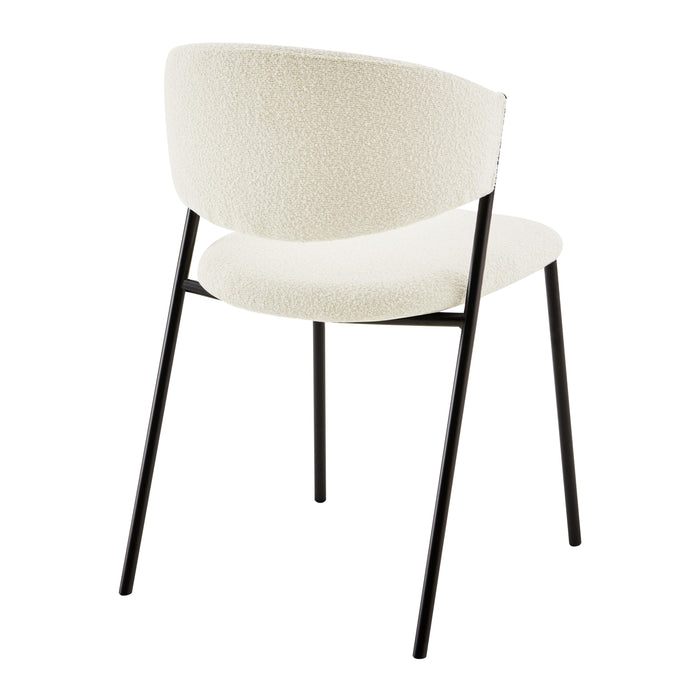 by fonQ Cupp Eetkamerstoel - Wit