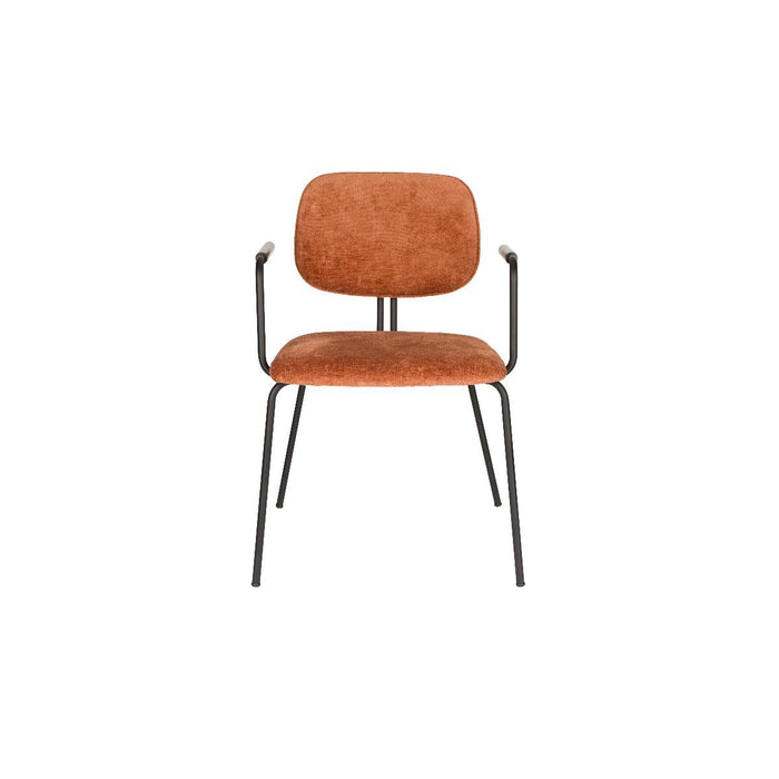 Puur Rahim armstoel - terracotta