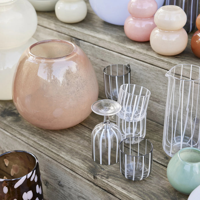 OYOY Living Mizu Wijnglazen 2 st. - Grijs