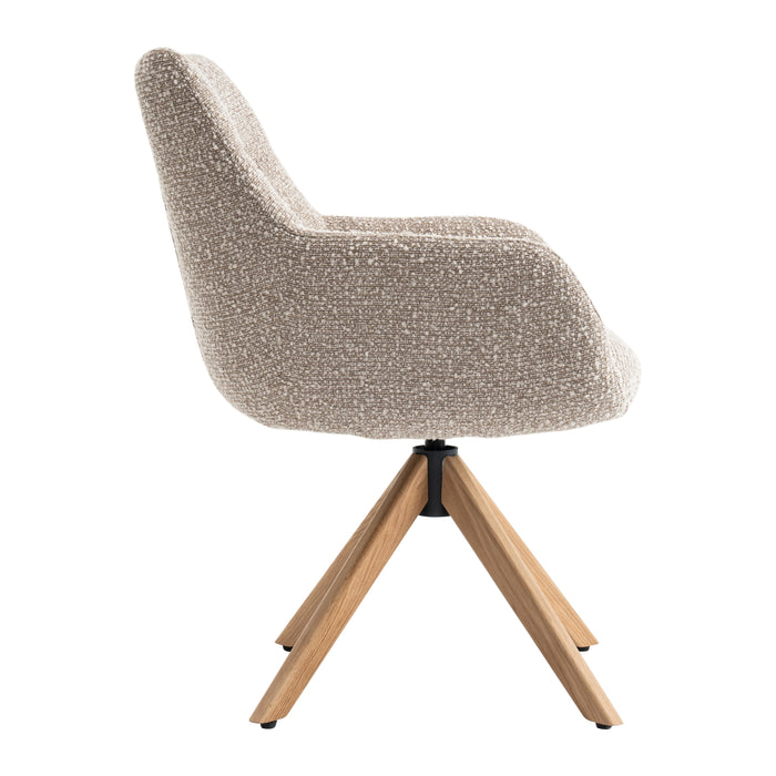 by fonQ Turn Eetkamerstoel - Taupe