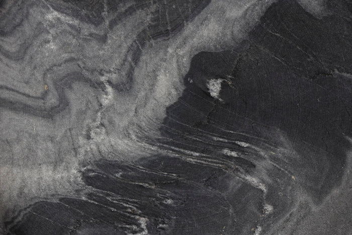 Giga Meubel - Bijzettafel Grijs Marmer - 33x33x45cm - Karrara