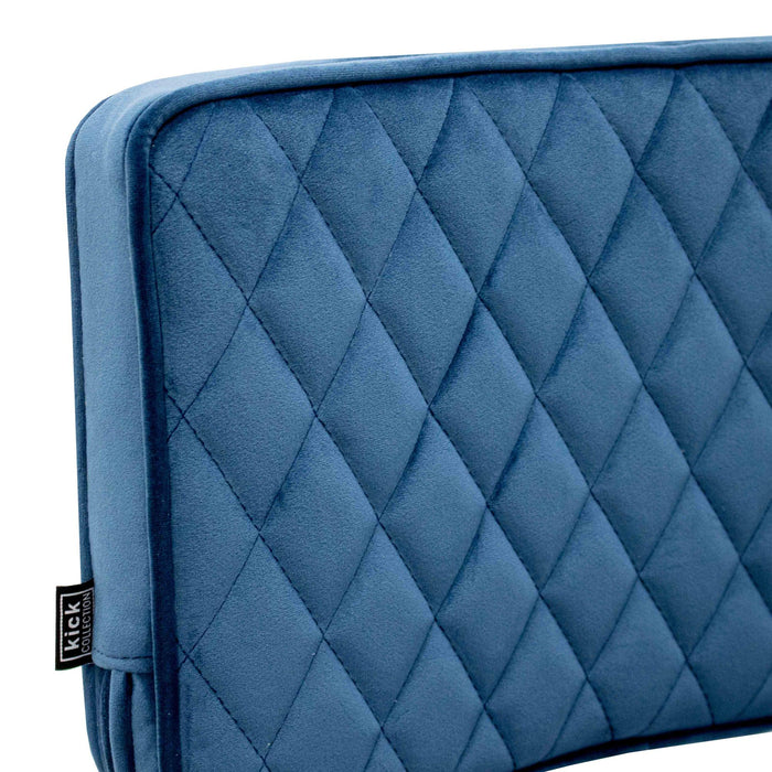 Kick eetkamerstoel Toby - Donkerblauw