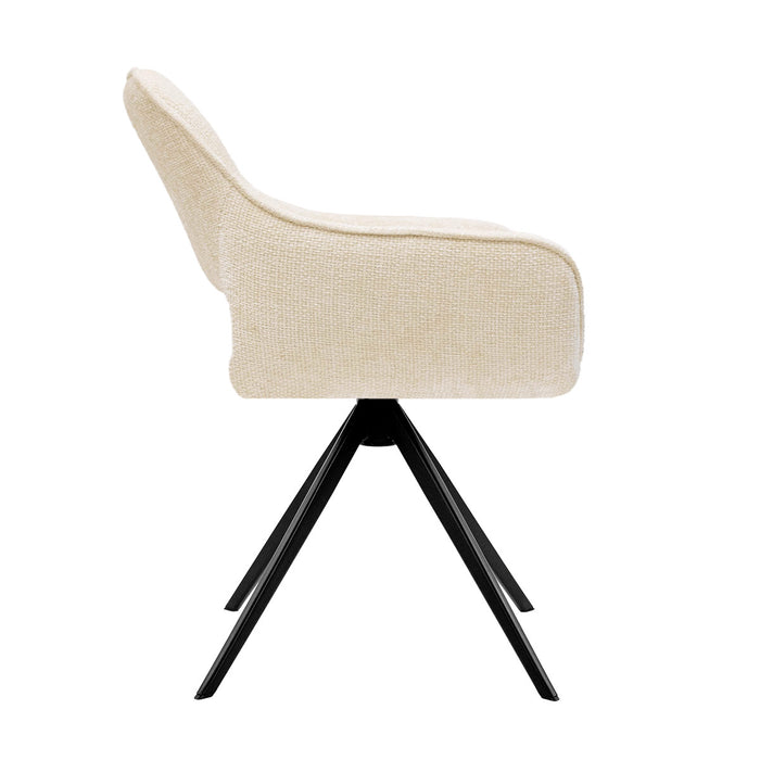 Kick draaistoel Nori - Crème