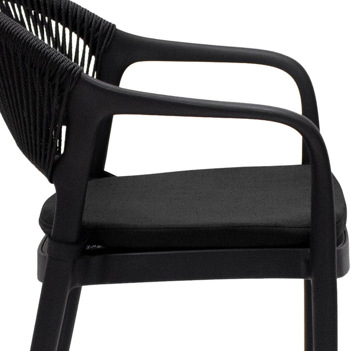 Kick tuinstoel Coco - Zwart