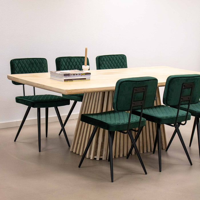 Kick eetkamerstoel Toby - Goud