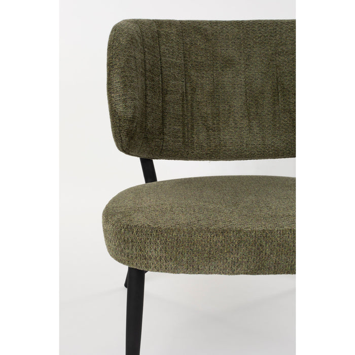 Housecraft Sanne Fauteuil Groen Grijs - Set van 2