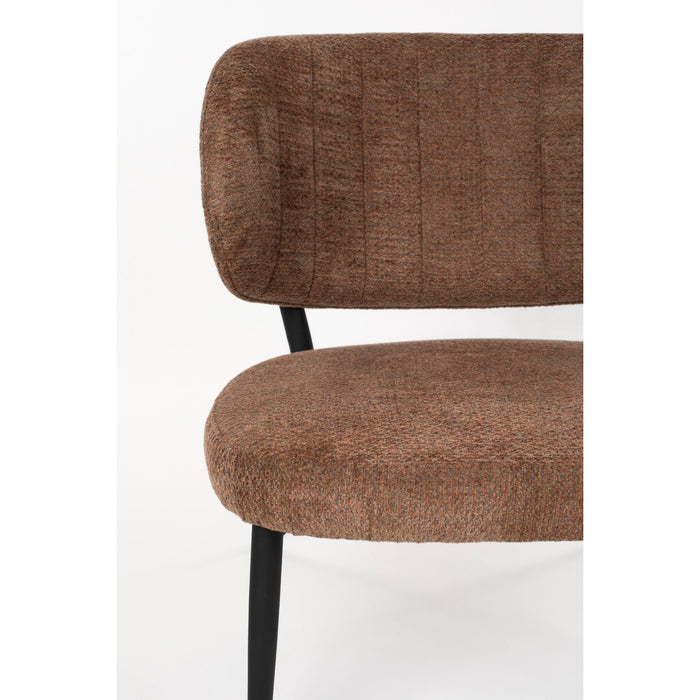 Housecraft Sanne Fauteuil Oranje Grijs - Set van 2