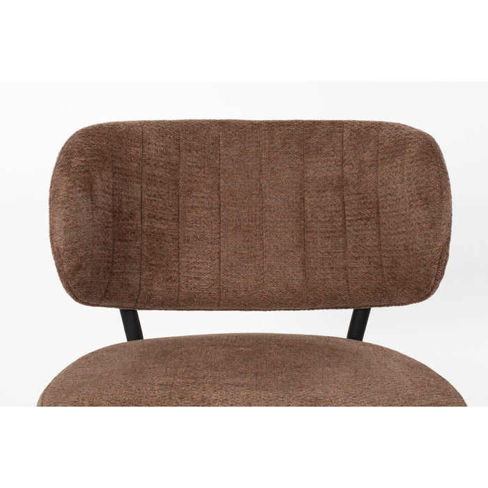 Housecraft Sanne Fauteuil Oranje Grijs - Set van 2