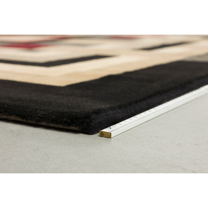 Bold Monkey Urban Maze Vloerkleed 200x200 cm - Meerkleurig