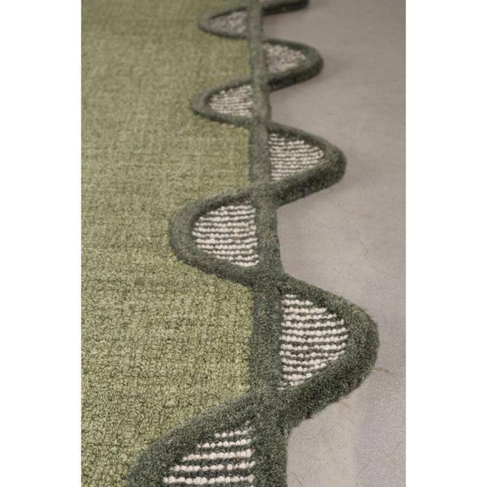 Bold Monkey Sugar Lines Vloerkleed 160 x 230 cm - Groen