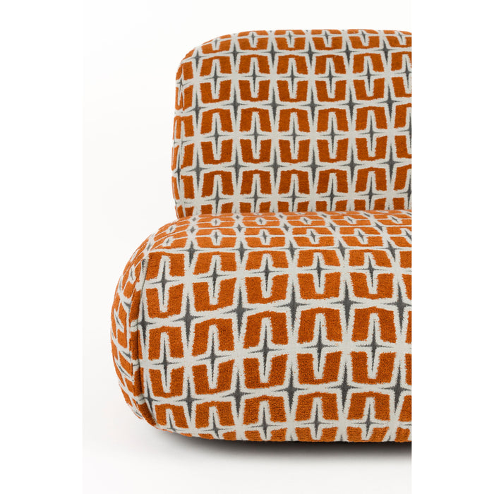 Bold Monkey Ritz Fauteuil Oranje